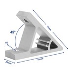 4pcs Angle Corner Bracket 45-degree Angled Hardware For 3030 Aluminum Extrusion
