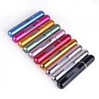 8 10ml Refillable Perfume Atomizer Spray Bottle Aluminum Travel Size