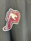 New Era Short Sleeve Baseball Cage Jacket 1 4 Zip Panther  Size L