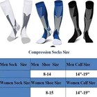2 Pairs Compression Socks Running Football Soccer Stockings Men Women Sport Sock