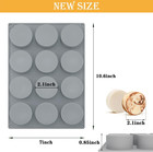 Round Soap Silicone Molds  2 1 Inch Small Round Mold For Handmade Soap Making Sh