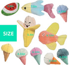 19 Pack Puppy Squeaky Dog Toys Set Plush Puppies cute Chew Pets Dog Toy With Squ