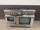 Thermador Prd48jdsgu - 48  Pro-grand Dual Fuel 6 Burners Range   Griddle   Steam