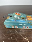 Daiya Tin M-15 Tank - 1950s Japanese Us Military Friction Toy Vintage