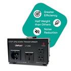 Litefuze Lt-2000 2000 Watt Heavy Duty Voltage Converter Transforme