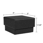 Khaki black Kraft Filled Gift Boxes Jewelry Cardboard Boxes Lots Of 12 24 Packs