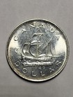 1949 Canada Silver Dollar Brilliant Uncirculated Coin Very Lustrous 