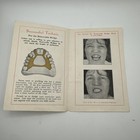 Antique Central Dental Lab Co Ny chicago Advertising Medical Pamphlet Rare
