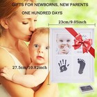 Baby Handprint   Footprint Kit - Memory Art Frames For Baby Shower Gifts 