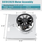 Bathroom Exhaust Blower Fan Assembly For Broan-nutone 662 663 B 688 B S97012029