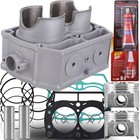 Top End Rebuild Kit For Polaris Ranger Sportsman 700 Cylinder Pistons Gaskets