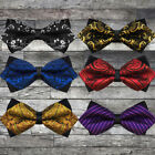 Bow Tie Classic Fashion Novelty Men Adjustable Tuxedo Bowtie Wedding Necktie Lot