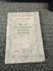1916 Kodak No  2-c  Autographic Kodak Jr  Folding Camera With Exposure Meter Ge 