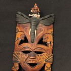 Bundle-hand Carved Masks From New Zealand  South Pacific  And Australia  Tribal