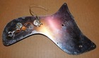 Vintage Decca Electric Guitar Metal Pickguard Knobs Parts Project Repair Japan