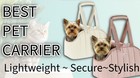 Soft-sided Dog   Cat Carrier Tote Bag     Lightweight Travel Pet Purse Cream