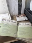 Huge Lot Sealed Westrim Crafts Refill Pack 10 Hinged White   Page Protector U5