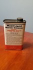 Mobil Liquid Burner Cleaner Steel 1 Pint Empty  Can- Original -vintage Gas