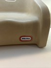 Vintage Little Tikes 1980   s Beige Tan Booster Seat Plastic Toddler Chair Handle