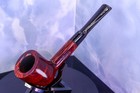 Savory s Argyll Smooth Pot Shape Hugh Chamber 134  Pipe Horizontal Grain