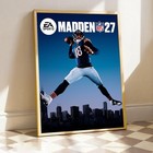 The Iceman Caleb Williams Ea Sporrts Madden Nfl 27 Poster   No Framed