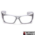 Pyramex Emerge Gray 1 5 Clear Full Magnifying Lens Reader Safety Glasses Z87 