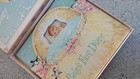 Nos Vtg 1960 Baby s First Diary   Picture Book Album In Box Cute Big Eye Retro