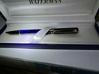 Waterman Laureat Ballpoint Pen  Mineral Blue   Gold New In Box
