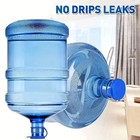 3 Pcs Reusable 5 Gallon  Water Jug Caps Leak Proof Bottle  Lids  55mm  Bottles N