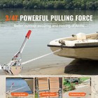 Rope Puller Come Along Winch 3 4 Ton 1653lb Capacity 100  Of 0 6  Dia Rope