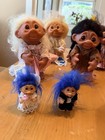 Vintage Norfin Troll Dolls Lot Of 22   Clothes     Mixed Sizes  Denmark