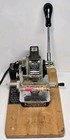Kingsley Hot Foil Stamping Machine Vintage Heats Up Made In Usa