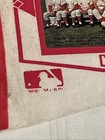 Vintage Cincinnati Reds 1970 Baseball Team Photo Felt Full Size Pennant 30   