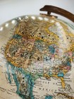 Replogle 12  World Classic Series Globe Raised Textured Usa Hardwood Base