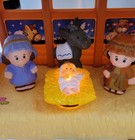 Fisher Price Little People  Musical Nativity Set 2011 14 Pc Lights   Sound 