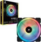 Corsair Ll Series Co-9050071-ww Ll120 Rgb  120mm Dual Light Loop Rgb Led Pwm Fan