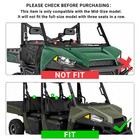 2 Pcs Hard Top Roof Fit Polaris Ranger 570 Crew Mid-size 2015-2019 4 Seat