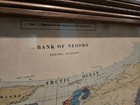 Framed Vintage World Map From Haskins Map Company