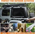 8 Gal 30 L Pressurized Water Tank For Camping Shower Roof-rack For Off-road Suv