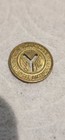 Vintage New York City Nyc Subway Token Small  y  Cut Out Sz Of Dime - 1 Token Xf