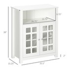 Kitchen Cabinet Storage Sideboard Buffet  White