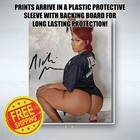 Nikki Minaj 8x10 Signed Autograph Rare Photo Signature Reprint Free Ship