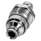 Hydraulic Male Flat Face Quick Coupler For Bobcat   John Deere Equipment 753 763