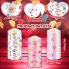 3 Pack Color Changing Led Flameless Decorative Candles With Remote Timer  Can   