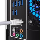 White Cat6 Ethernet Cable 3ft Lot High Speed Rj45 Lanpatch Cord Internet Network
