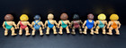 1987 Playskool Definitely Dinosaurs Action Figure Caveman Lot Of 11