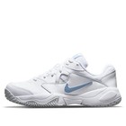 Women Nike Court Lite 2 Tennis Sneakers Shoes White blue Ar8838-112