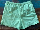 Caribbean Mint Green Swimwear With Back Zip Pocket And Side Pockets Men s Size L