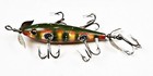 Pflueger 3193 Neverfail Underwater Minnow Lure Early Yellow Perch 1916