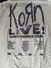 Korn North America Tour 2024 Original T-shirt Xl White Rock   Pop Music